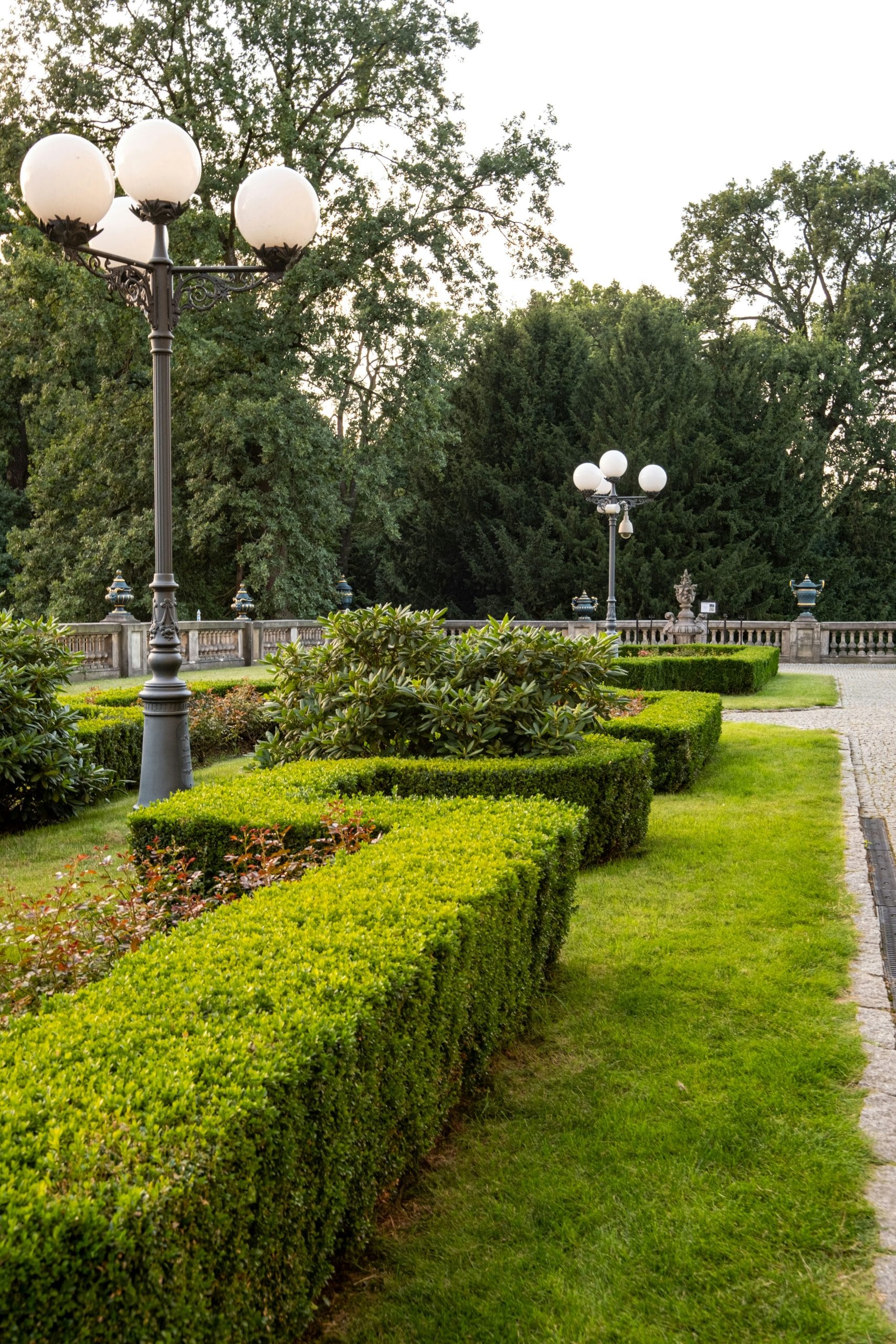 välklippt häck